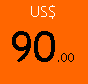 Zone de Texte: US$90.00